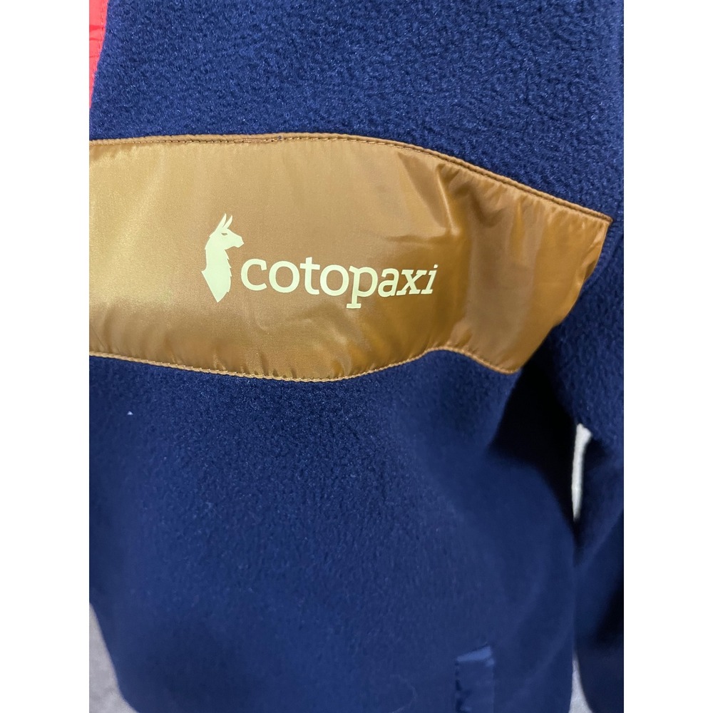 Cotopaxi Tecca Fleece Pullover Jacket in Campfire Snap Neck Women's Size S - Picture 2 of 4